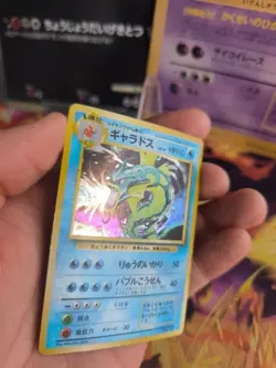 Pokemon Karte Card Gyarados Garados Base Expansion Set Holo Wotc japanese Exc - Image 5