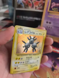 Pokemon Karte Card magneton Base Expansion Set 1996 Holo Wotc japanese Exc Swirl - Image 5