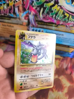 Pokemon Karte Card Aerodactyl Mysterious Of Fossil Holo Wotc japanese Exc-NM - Image 2