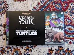 MTG Secret Lair x TMNT VHS Villains NON-FOIL - Image 1
