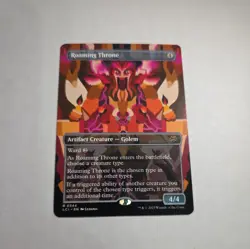 Roaming Throne (Borderless) The Lost Caverns of Ixalan Regular - Image 1