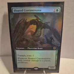 Bloated Contaminator - Foil - Extended Art - Phyrexia: All Will Be One #389 MTG - Image 1