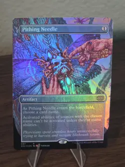 MTG Pithing Needle (Borderless) Double Masters 2022 Foil - Image 1