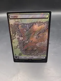 Swamp (0718) - Surge Foil - MTG Lord of the Rings - Image 1