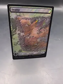 Swamp (0718) - Surge Foil - MTG Lord of the Rings - Image 2