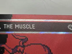 RAPHAEL, THE MUSCLE - Borderless PIXEL ART Surge Foil (0091) - TMNT - MTG READ - Image 2