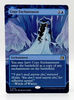 2023 Wilds of Eldraine: Enchanting Tales #16 Copy Enchantment Rare MTG - Image 1