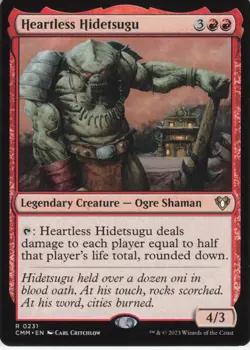 Magic: The Gathering 2023 Commander Masters Heartless Hidetsugu #231 - Image 1