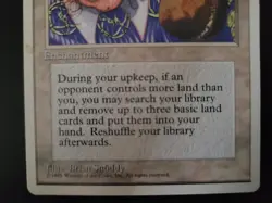 Land Tax Battle Royale Box Set MTG 1995 Vintage White Enchantment Reserved List - Image 4