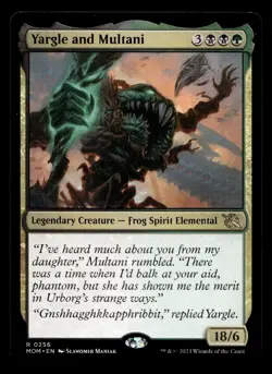 Yargle and Multani 256 R Prerelease Cards - Image 1