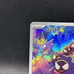 Pokemon Gastly Illustration Rare Full Art Holo SV05 Temporal Forces 177/162 Card - Image 2