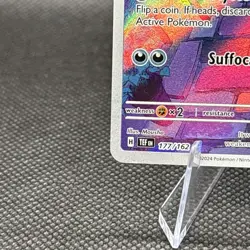 Pokemon Gastly Illustration Rare Full Art Holo SV05 Temporal Forces 177/162 Card - Image 5