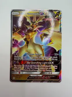 Ultra Necrozma GX 95/131 Forbidden Light Pokemon Card Holo Rare NM - Image 1