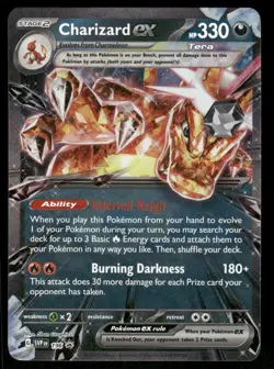 Pokemon Cards Charizard ex 196 Scarlet & Violet Promo Holo Promo NM - Image 1
