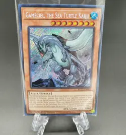 Yu-Gi-Oh! Gameciel, The Sea Turtle Kaiju BLC1-EN005 - Secret Rare - Image 1