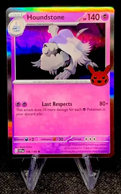 Pokemon TCG Trick Or Trade 2023 Houndstone #106/198 - Image 1