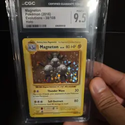 (CGC 9.5) 2016 Magneton Evolutions 38/108 Holo - ENG (Pokemon) - Image 1