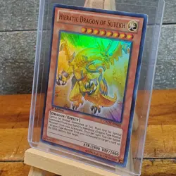 Yugioh Hieratic Dragon of Sutekh - GAOV-EN025 - Ultra Rare 1st Edition LP - Image 2