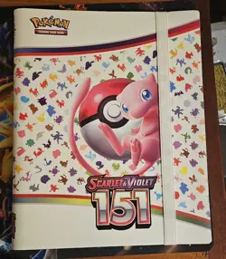 Pokemon 151 Official Binder Folder Scarlet and Violet Set - Image 1