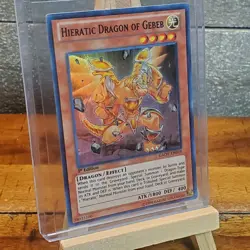 Hieratic Dragon of Gebeb - GAOV-EN019 - Super Rare - 1st Edition YuGiOh LP - Image 1