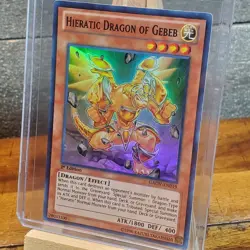 Hieratic Dragon of Gebeb - GAOV-EN019 - Super Rare - 1st Edition YuGiOh LP - Image 2