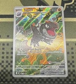 *Small Blemish* Tyrunt 070 Black Star Promo Pokemon Center Stamped Exclusive (C) - Image 1