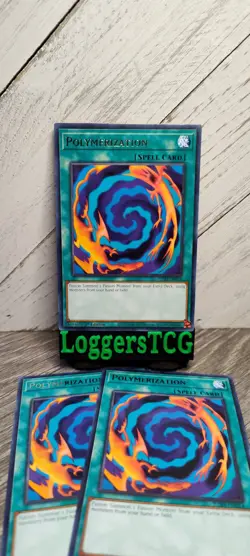 Yu-Gi-Oh! Polymerization x3 / JUSH EN014 1st Edition NM - Image 1
