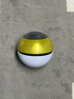 Level Ball Pokemon Collectible Tin: Yellow, Red, and Black Pokeball (Empty) - Image 4
