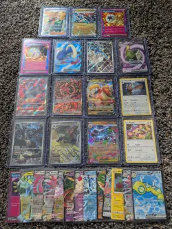 Pokemon TCG Cards Mixed Lot Oricorio Ex Incineroar GX N's Zekrom Mega Charizard - Image 1