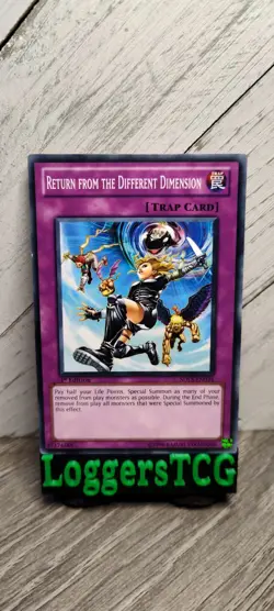 Yu-Gi-Oh! Return from the Different Dimension / SDLS EN034 1st Edition LP - Image 1