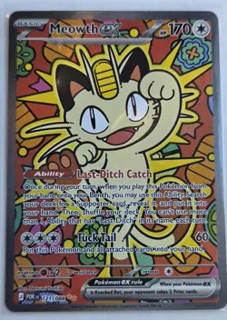 Meowth Ex 121/088 Perfect Order SIR - Near Mint Pokemon Card - Image 1