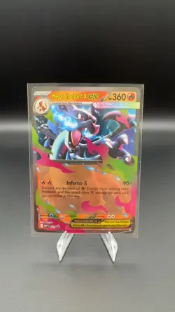 Mega Charizard X ex Promo Mega Evolution Promo 029 Near Mint Holofoil Pokemon - Image 1