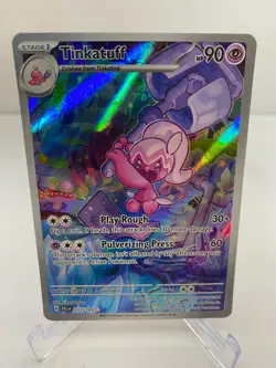 Tinkatuff - 217/193 - Pokemon Paldea Evolved Illustration Rare Card - Image 1