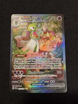 GARDEVOIR EX POKEMON SCARLET & VIOLET SPECIAL ILLUSTRATION RARE 245/198 NM - Image 1