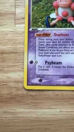 Pokemon TCG 2006 Ditto Mr. Mime 12/17 Pop Series Promo Nm/M - Image 5