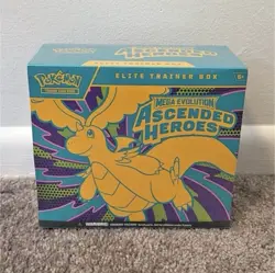 Pokemon Elite Trainer Box Mega Evolution: Ascended Heroes Dragonite Zekrom - Image 1