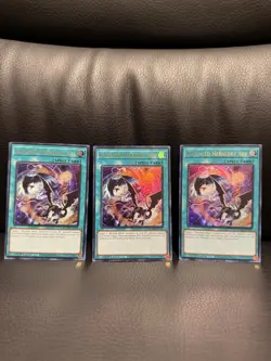 Yugioh! 3x Advanced Heraldry Art BLMM-EN161 Ultra Rare 1st Ed NM - Image 1
