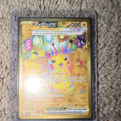 Nintendo Pikachu ex Full Art Holo Rare 247/191 Surging Sparks EX Pokemon TCG - Image 1