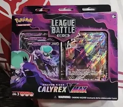 Pokemon Pokemon TCG: Shadow Rider Calyrex VMAX League Battle Deck Cards NEW - Image 3