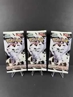 3 PACKS White Flare Booster Pack SV11W Pokemon Card Korean - US seller - Image 1