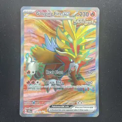 Gouging Fire ex Full Art - 188/162 Temporal Forces - Ultra Rare Pokemon TCG Card - Image 1