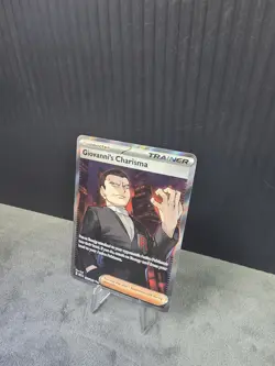 Giovanni's Charisma 197/165 Full Art Ultra Rare Pokemon TCG Scarlet & Violet 151 - Image 3