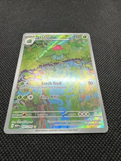 Pokemon TCG Ivysaur Holo Illustration Rare Card 167/165 Scarlet & Violet 151 - Image 4