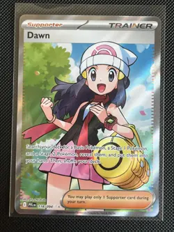 Dawn 118/094 - Full Art Ultra Rare - Phantasmal Flames Pokemon Card - NM - Image 1
