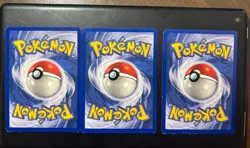 3X 1999 Pokemon Pikachu (Red Cheeks) Base Set Shadowless Unlimited Card 58/102 - Image 5