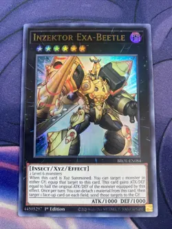 Yugioh TCG Brothers of Legend Inzektor Exa-Beetle BROL-EN084 - Image 1