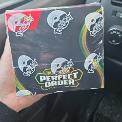 Pokemon TCG Mega Evolution Perfect Order Booster Box Sealed English - Image 1