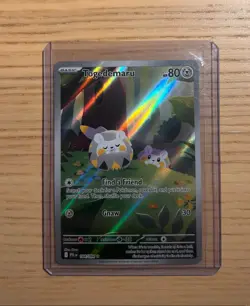Togedemaru 104/094 Phantasmal Flames Pokemon Full Art Illustration Rare NM - Image 1