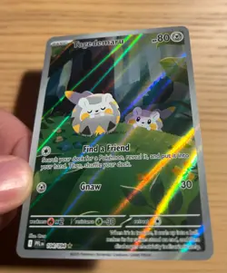 Togedemaru 104/094 Phantasmal Flames Pokemon Full Art Illustration Rare NM - Image 3