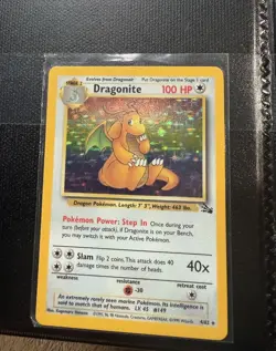 Pokemon Fossil 100% Complete Vintage Set 62/62 LP - Excellent Condition! - Image 3